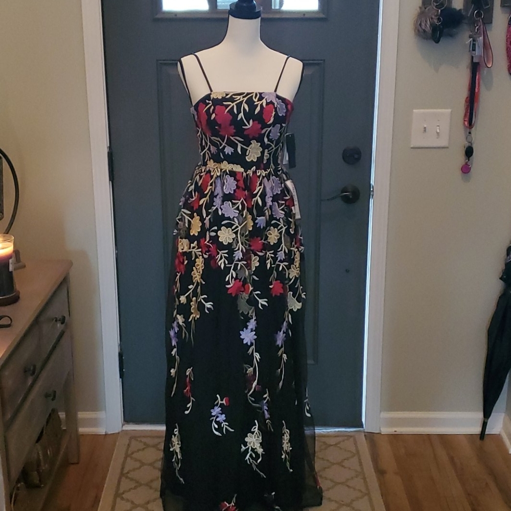 Embroidered Formal gown